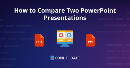 قارن بين ملفي PowerPoint في C #