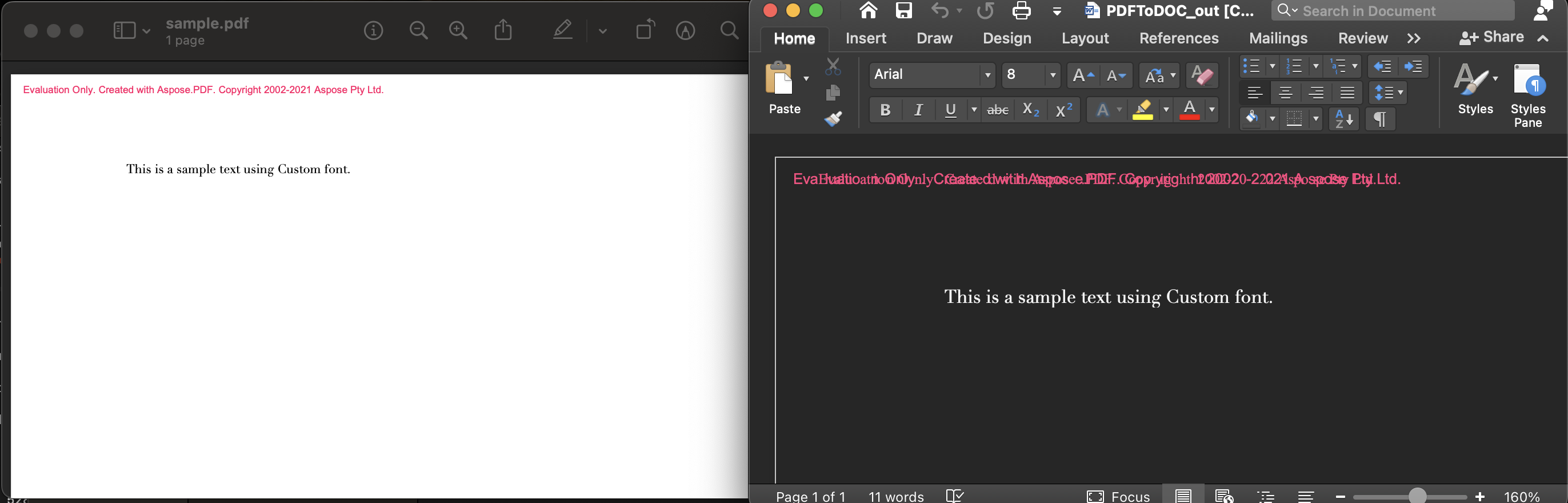 pdf to word conversion