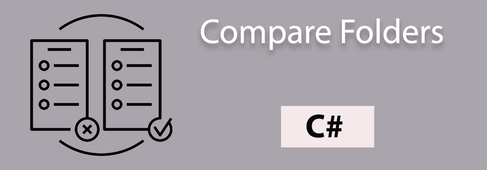 Comparer les dossiers C#