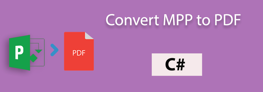 Convertir MPP en PDF en C#