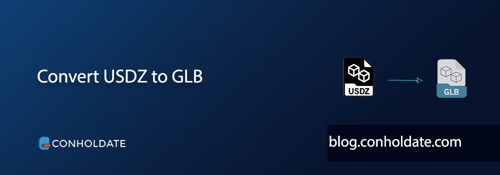 USDZ en GLB en ligne