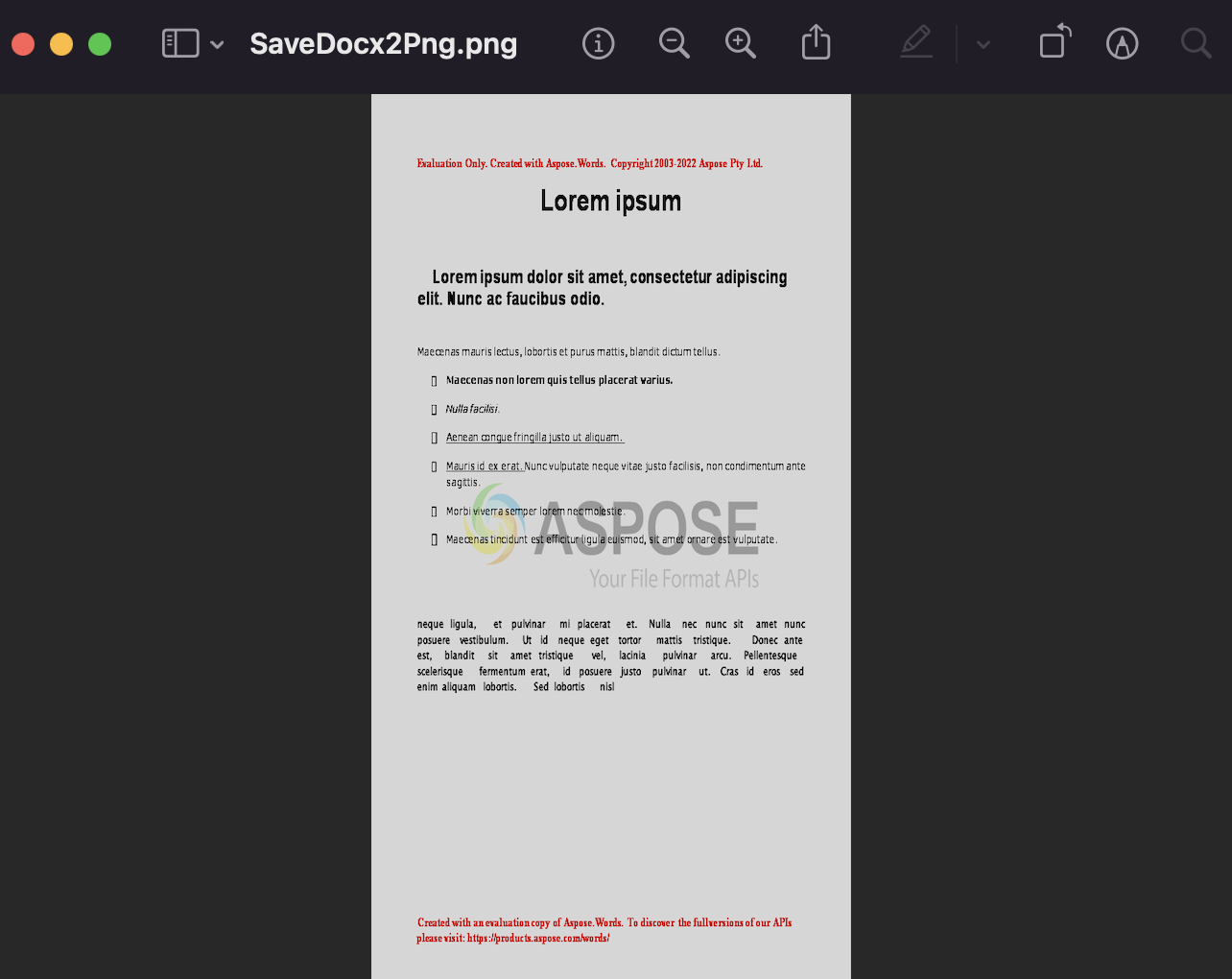 Convertisseur Word en PNG