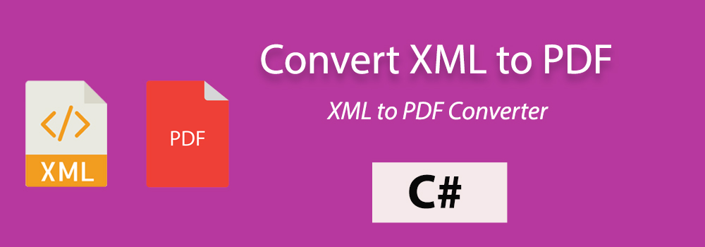 XML vers PDF C#