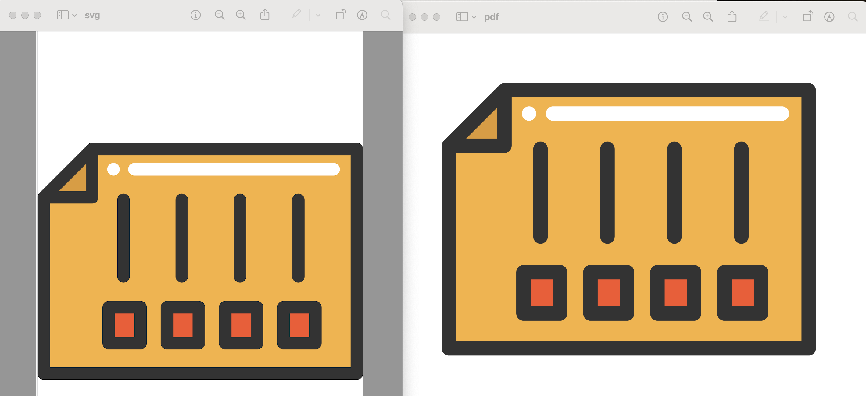 Converti SVG in PDF in Java