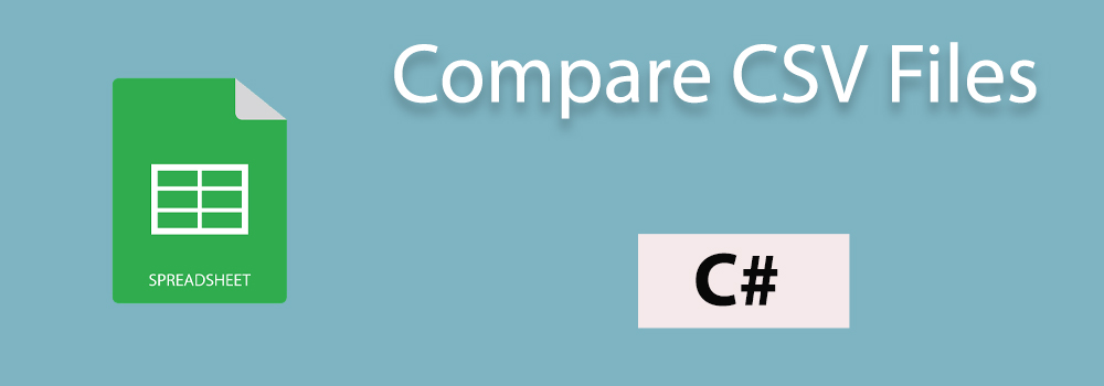CSV C# を比較する