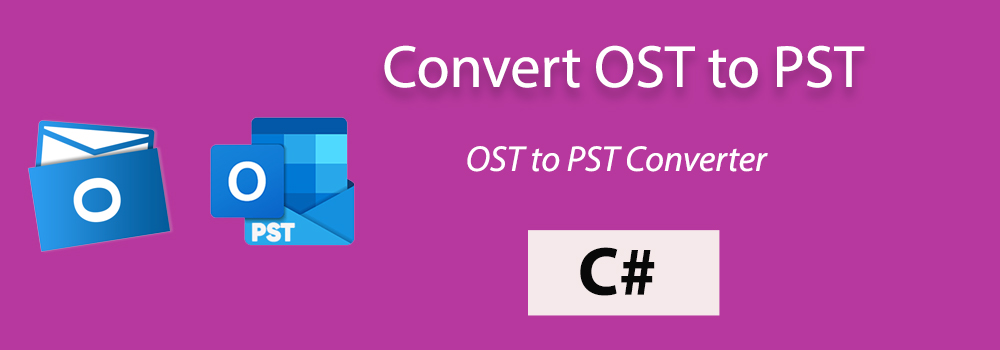 OST から PST への C#