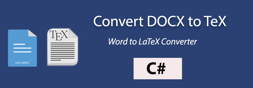 Word から TeX C# へ
