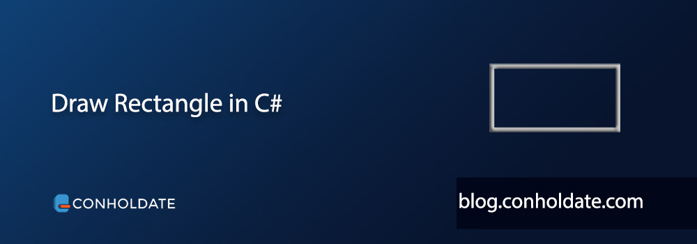 직사각형 그리기 C#