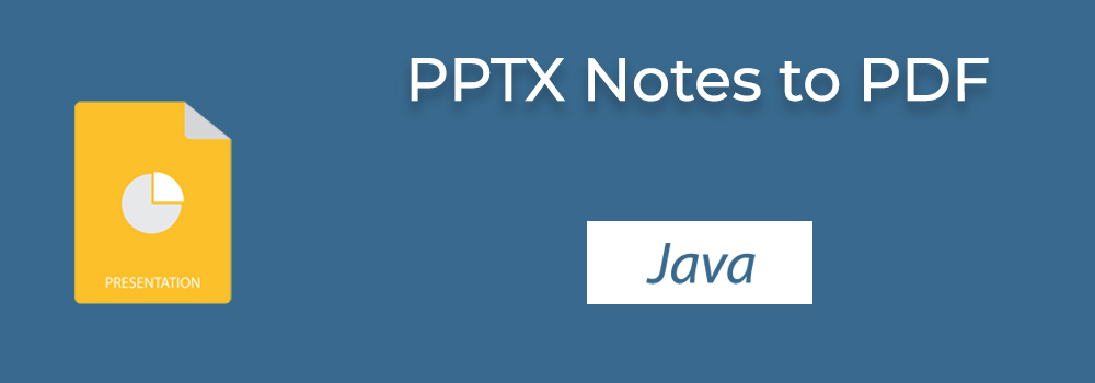 PowerPoint-notities converteren naar PDF in Java