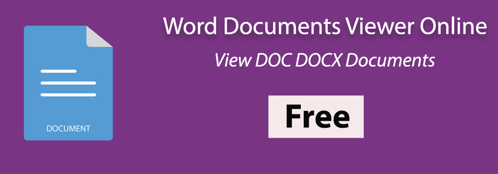 Bezpłatna internetowa przeglądarka DOCX