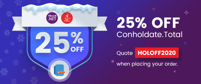 Conholdate.Oferta de desconto total