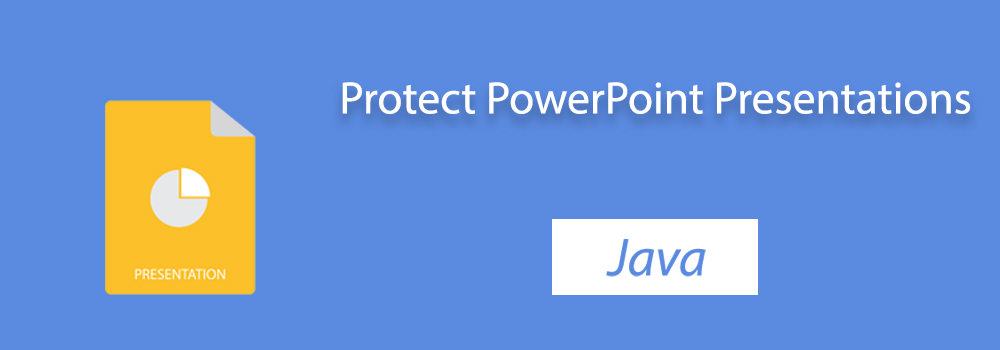 Proteja a apresentação em Java