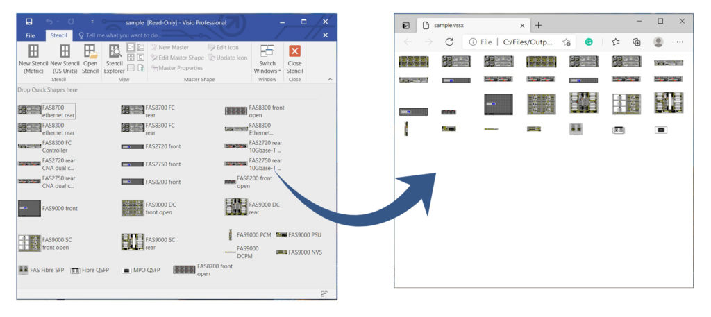 Renderizar VSSX em HTML