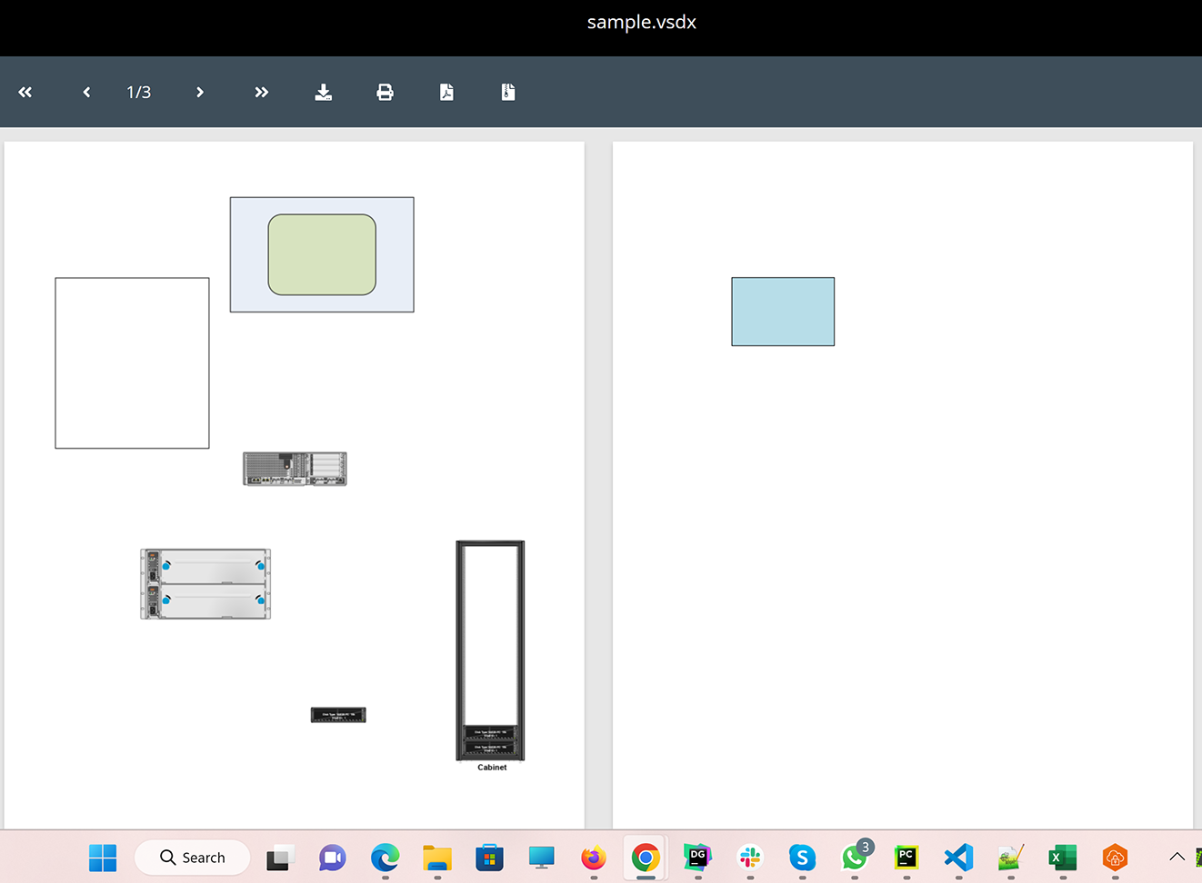 เรียกข้อมูลรายการรูปร่าง Visio