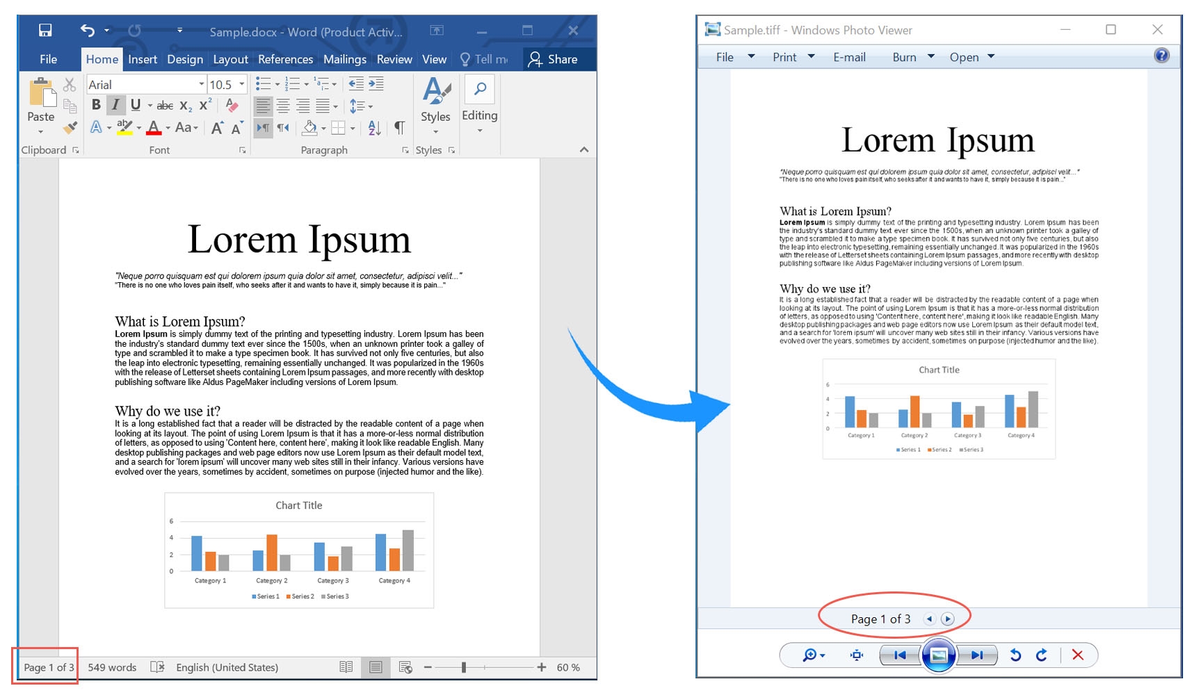 Convert Word Document to TIFF in Java.