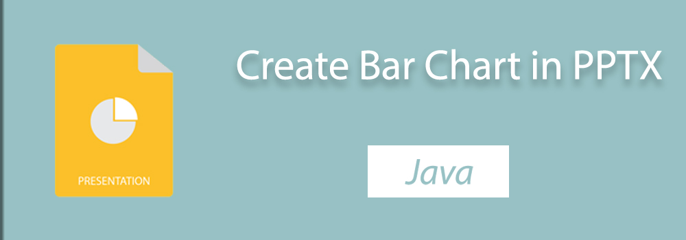 Create Bar Chart in PPTX Java