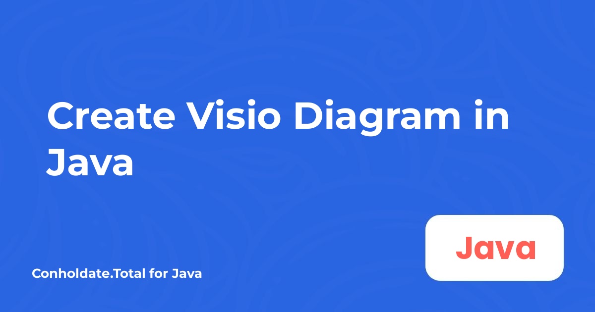 Create Visio Diagram in Java