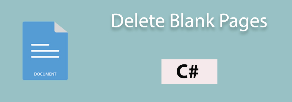 C# kullanarak Word'de Boş Sayfayı Sil