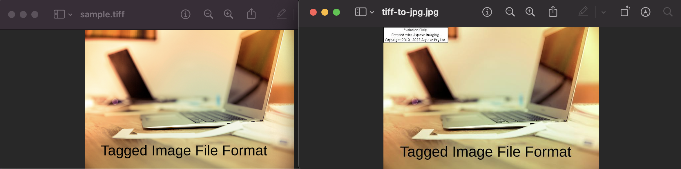 Chuyển đổi TIFF sang JPG