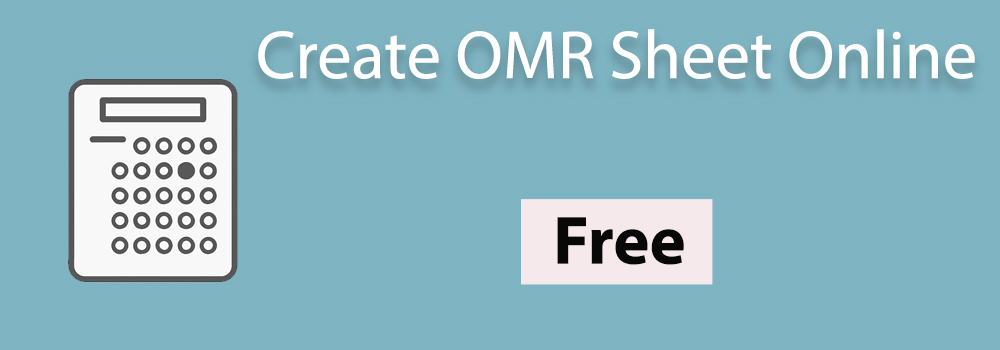 在线创建 OMR 答案纸